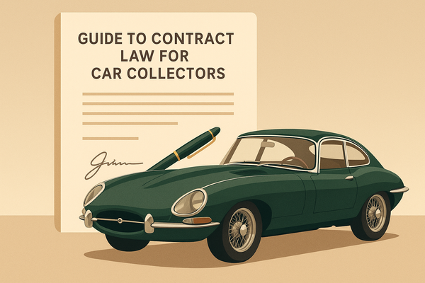 Guide to Contract Law for Car Collectors